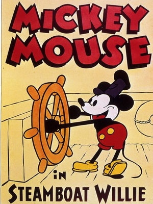 Wizerunek Myszki Miki (1928r.) dostępny w domenie publicznej